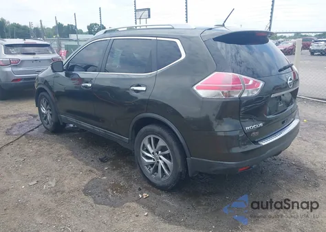 2015 Nissan Rogue Sl from USA, damaged, VIN 5N1AT2MT8FC864633